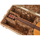 SKB iSeries Waterproof Acoustic Guitar Case with Wheels (Tan)