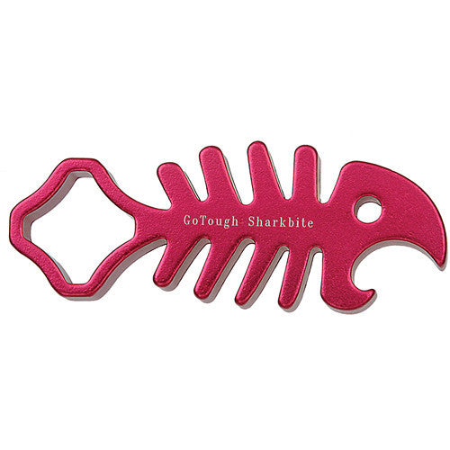 FotodioX GoTough Sharkbite Wrench for GoPro Thumbscrews (Red)