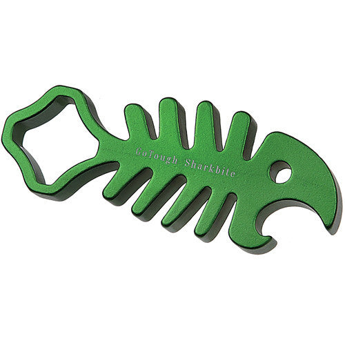 FotodioX GoTough Sharkbite Wrench for GoPro Thumbscrews (Green)