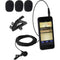 Polsen MO-PL1 Lavalier Microphone for Mobile Devices with Mic Clip and Windscreens Kit