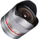 Rokinon 8mm f/2.8 UMC Fisheye II Lens for Sony E Mount (Silver)