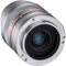 Rokinon 8mm f/2.8 UMC Fisheye II Lens for Sony E Mount (Silver)