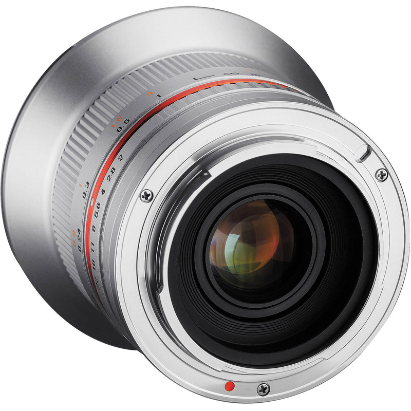 Samyang 12mm f/2.0 NCS CS Lens for Micro Four Thirds Mount (Silver)