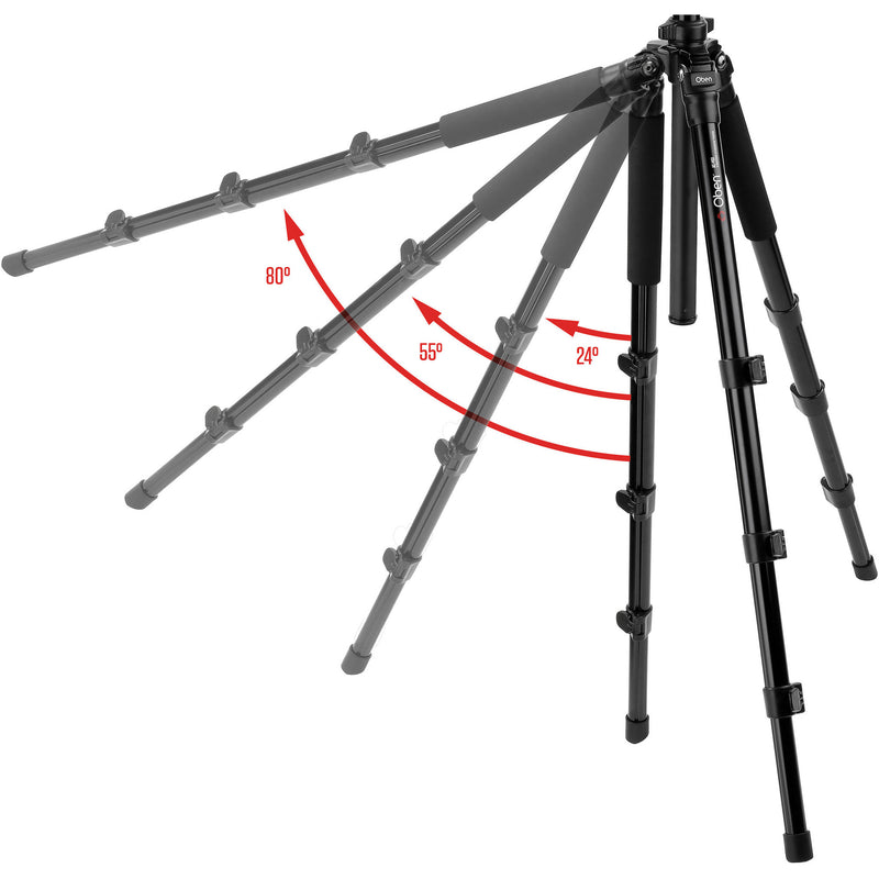 Oben AC-1441 4-Section Aluminum Tripod with BA-111 Ball Head