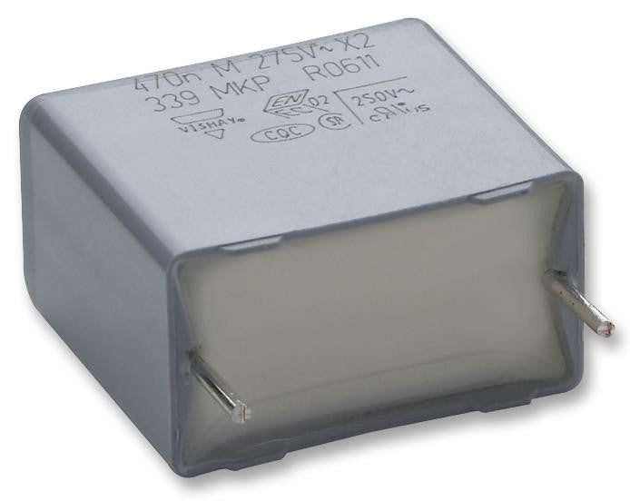 VISHAY BFC233922224 Film Suppression Capacitor, 0.22 &iuml;&iquest;&frac12;F, 440 VAC, MKP339 X2 Series, &iuml;&iquest;&frac12; 20%, Radial Leaded, X2