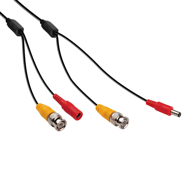 Pearstone BNC Extension Cable with Power for CCTVs (50 ft)