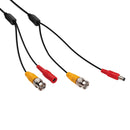 Pearstone BNC Extension Cable with Power for CCTVs (100 ft)