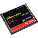 SanDisk 64GB Extreme Pro CompactFlash Memory Card (160MB/s)