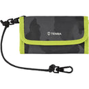 Tenba Reload CF 6 Card Wallet (Camouflage/Lime)