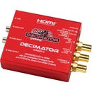 DECIMATOR 2 3G/HD/SD-SDI to HDMI Converter with Built-In NTSC/PAL Downscaler & Analog Audio Outputs