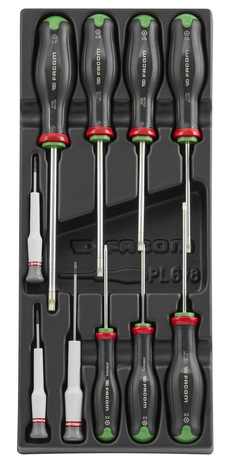 Facom MOD.AT6 MOD.AT6 Screwdriver Set 10 Pieces Protwist Series