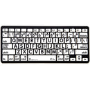 LogicKeyboard XL Print American English Bluetooth 3.0 Mini Keyboard (Black on White)