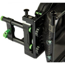 Lanparte MB-02 4 x 5.65" Rod-Mounted Swing-Away Matte Box for 15mm Rods