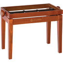 K&M 13740 Piano Bench Wooden Frame with Cherry Matte Finish