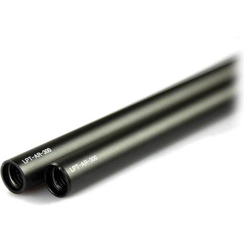 LanParte 15mm Aluminum Rod (Pair, 11.8")