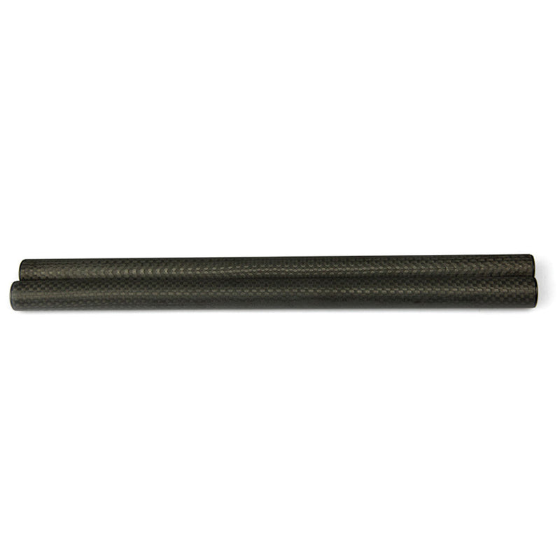 LanParte Carbon Fiber 15mm Rods (Pair, 11.8")