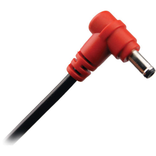 Lanparte Red-Tip Camera DC Power Spring Cable for Battery Pinch (3.5/1.35mm)