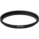 Sensei PRO 58-60mm Aluminum Step-Up Ring