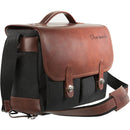 Oberwerth Munchen Large Camera Bag (Black/Dark Brown)