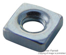 TR FASTENINGS M3- SQST-Z100BS4183 PRESS NUT, SQUARE, BZP, M3