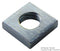 TR FASTENINGS M4- SQST-Z100- PRESS NUT, SQUARE, BZP, M4