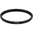 Sensei PRO 77-72mm Aluminum Step-Down Ring