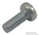 DURATOOL M38 PRSTMCZ100- Machine Screw, M3, Steel, 8 mm, Bright Zinc, Pan Head Pozidriv