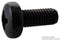 TR FASTENINGS M512 PRSTMCB100- Machine Screw, M5, Steel, 12 mm, Chemically Blackened, Pan Head Pozidriv