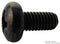 TR FASTENINGS M612 PRSTMCB100- Machine Screw, M6, Steel, 12 mm, Chemically Blackened, Pan Head Pozidriv