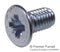 DURATOOL M310 KRSTMCZ100- Machine Screw, M3, Steel, 10 mm, Bright Zinc, Flat / Countersunk Head Pozidriv