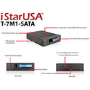 iStarUSA T-7M1-SATA 5.25" to 3.5" & 2.5" SATA/SAS 6.0 Gb/s Hotswap Rack