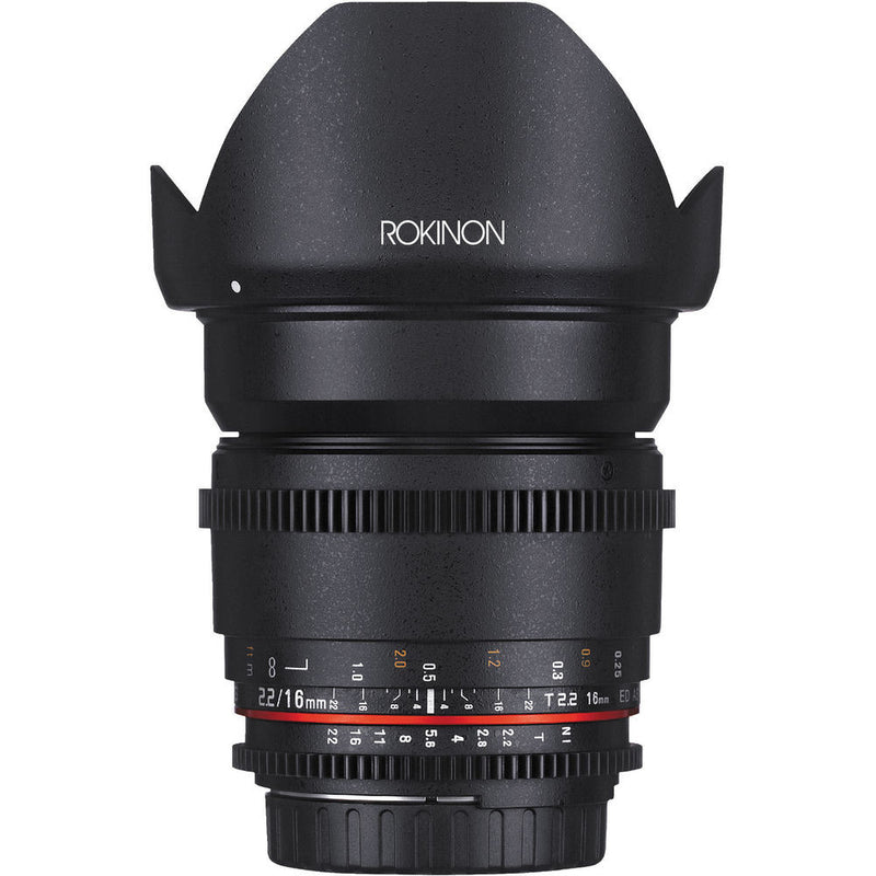 Rokinon 16, 35, 50, 85mm Cine DS Lens Bundle for Canon EF Mount