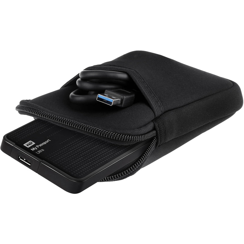 Ruggard Neoprene Case for Portable Hard Drives