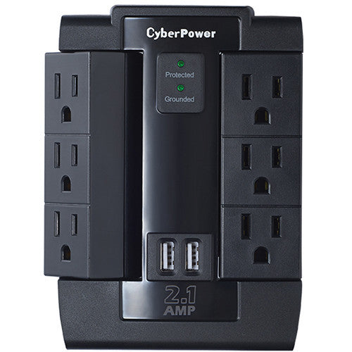 CyberPower Pro Series 6-Outlet Surge Protector