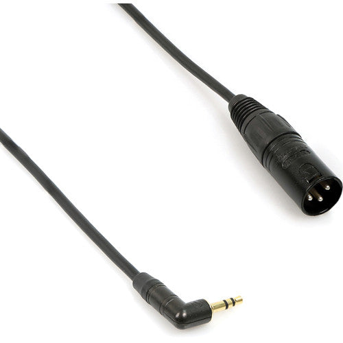 Remote Audio Unbalanced Adapter Cable 3.5mm RA TS Jack to 3-Pin XLR Male (18")