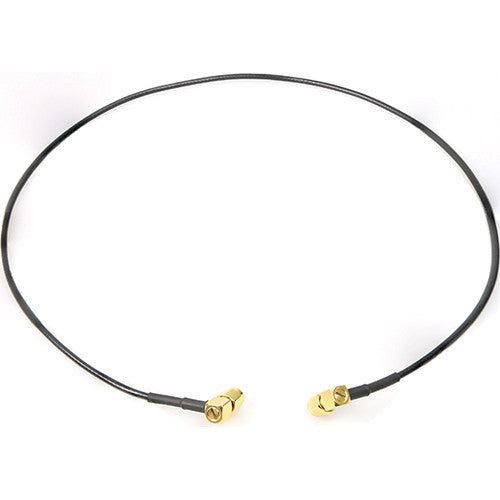 Remote Audio 50 Ohm Antenna Cables SMA Right Angle to SMA Right Angle (Pair, 2')