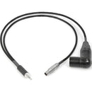 Remote Audio Breakout 3.5mm TRS to 5-Pin LEMO & XLR5M RA for Zaxcom (18")