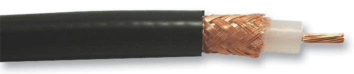 BELDEN MRG2130.00100 Coaxial Cable, Black, 7 x 0.75mm, 328 ft, 100 m