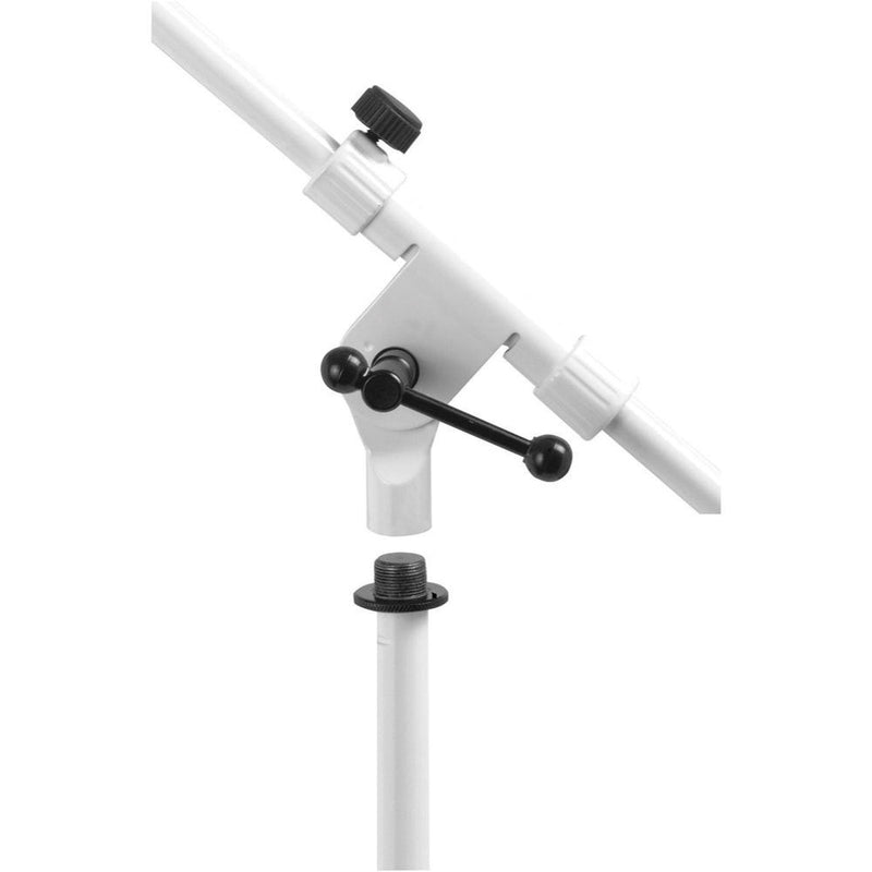 On-Stage MS7801W Euro-Boom Mic Stand (White)