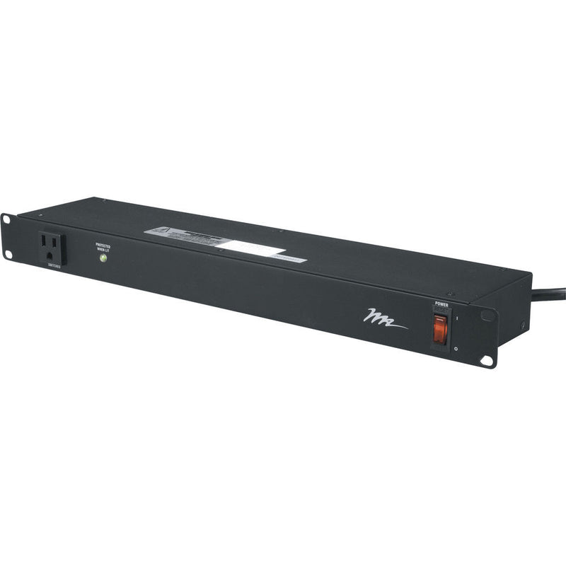 Middle Atlantic PWR-9-RPM Essex Rackmount Power Distribution w/ Surge Protection and Meter (9 Outlets)