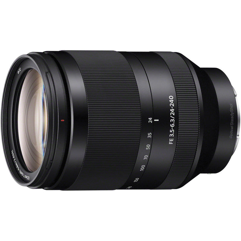 Sony FE 24-240mm f/3.5-6.3 OSS Lens with Circular Polarizer Filter Kit