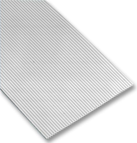 3M 3625-12 30MTR Ribbon Cable, Round Conductor Flat, Grey, 12 Core, 28 AWG, 98 ft, 30 m