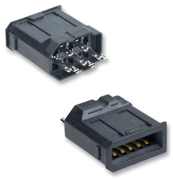 3M 36210-0100PL I/O Connector, 10 Contacts, Receptacle, I/O, Solder, 362 Series, Cable Mount