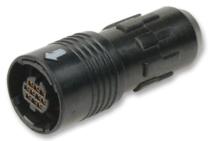 HIROSE(HRS) HR30-8P-12P(71) Circular Connector, HR30 Series, Cable Mount Plug, 12 Contacts, Solder Pin