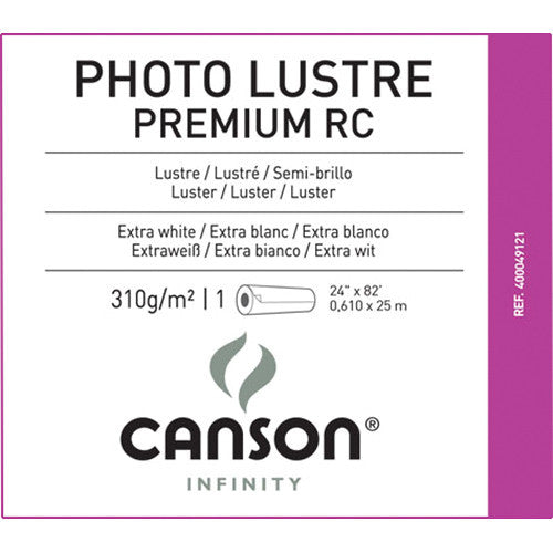 Canson Infinity Photo Lustre Premium RC Paper (24" x 82' Roll)