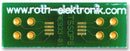 ROTH ELEKTRONIK RE933-01 Adaptor, SMD, Epoxy Glass Composite, 1.5mm, 9mm x 23.5mm