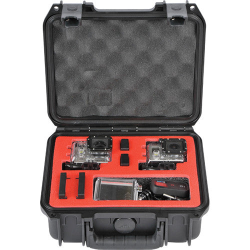 SKB iSeries 0907-4 Waterproof Double GoPro Case