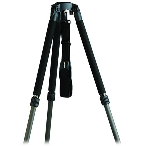 Miller Solo DV Aluminum Tripod with 75mm bowl- Supports up to 44 lb (20 kg)