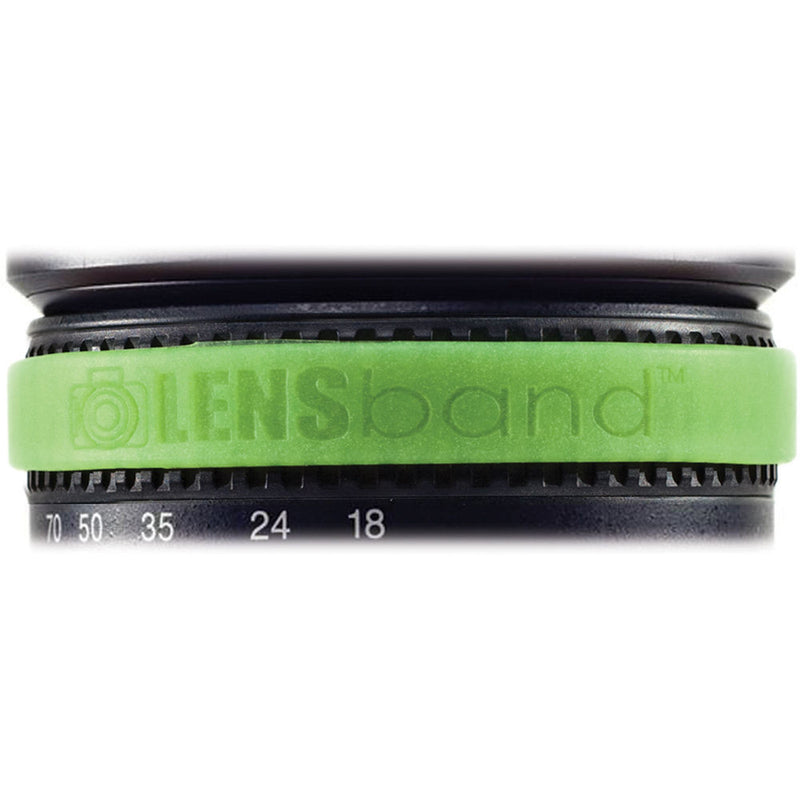 LENSband Lens Band MINI (Glow-in-the-Dark Green)