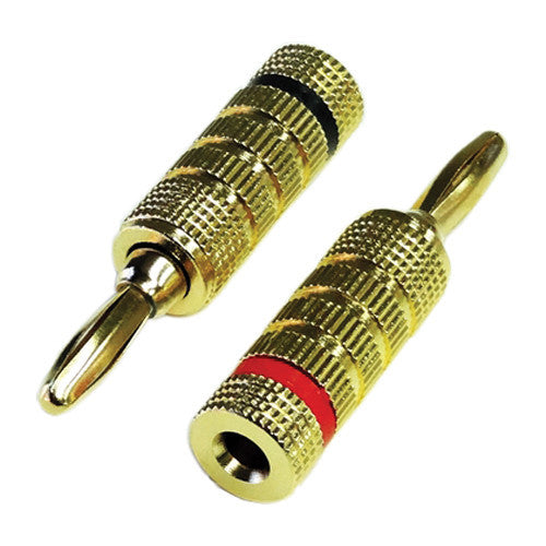 Tera Grand Closed-Screw Type Banana Plugs (Pair)